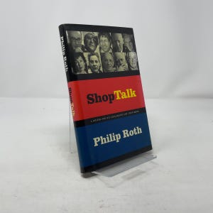 Shop Talk by Philip Roth HC First Edition Hardcover Very Good 2001 318763