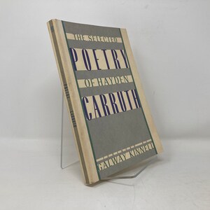 The Selected Poetry of Hayden Carruth PB Paperback 1st First VG Very Good 1985