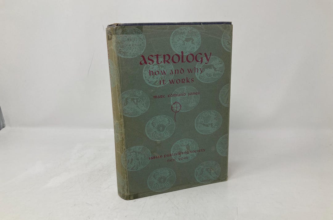 Astrology: How and Why It Works by Marc Edmund Jones HC Hardcover First ...