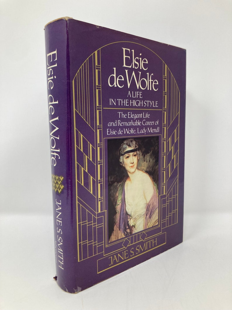 Elsie de Wolfe by Jane S. Smith HC Hardcover 1st First VG Very Good 1982 105448 image 6