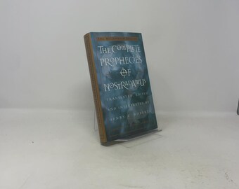 Las profecías completas de Nostradamus por Nostradamus, Robert Lawrence, Henry Roberts HC Primera edición Tapa dura Como nuevo 1994 320666