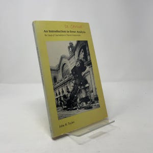 Introduktion till felanalys av John R. Taylor PB First Thus Pocketbok Mycket bra 1982 366119