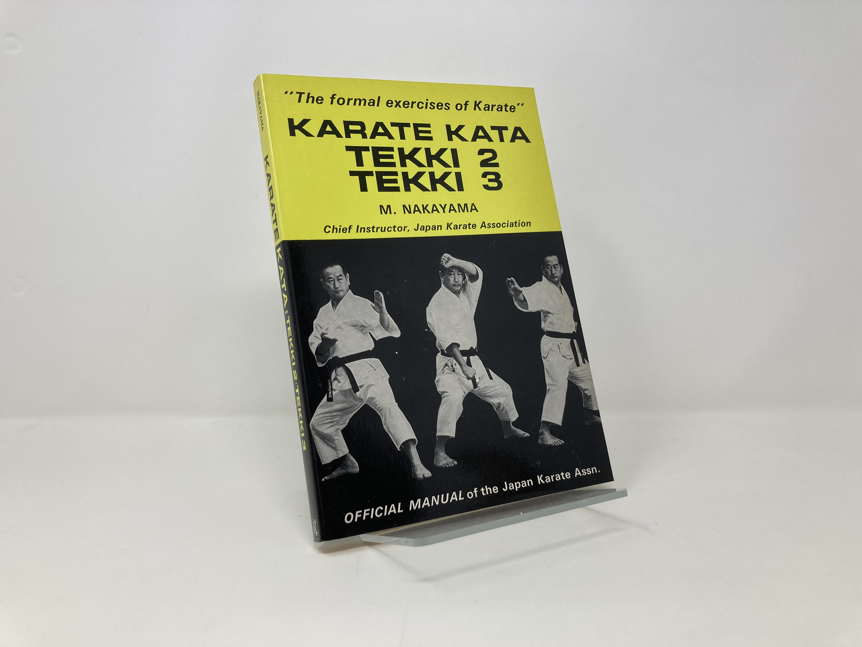 Karate Kata; Tekki 2 & 3 by Masatoshi Nakayama PB Paperback 1st First LN Like New 1971  142459
