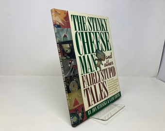 The Stinky Cheese Man and Other Fairly Stupid Tales von Jon Scieszka HC Hardcover 1. First LN Like New 1992 152647