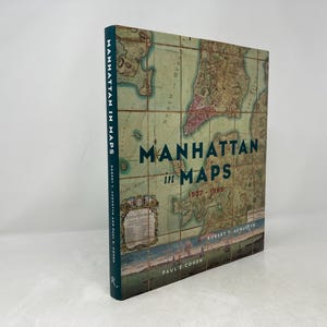 Manhattan in Maps von Paul E. Cohen und Robert T. Augustyn HC Hardcover First 1st Like New 1997 196531