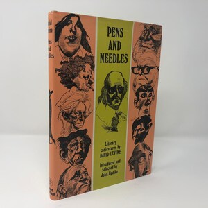 Pens and Needles by David Levine HC Hardcover 1970 LN Like New