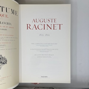 Auguste Racinet: Complete Costume History by Auguste Racinet HC First ...