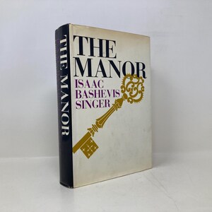 The Manor by Isaac Bashevis Singer HC Hardcover First 1st Very Good 1967 176759