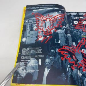 Arte en tránsito de Keith Haring PB Primera edición Rústica Muy bueno 1984 356328 imagen 4