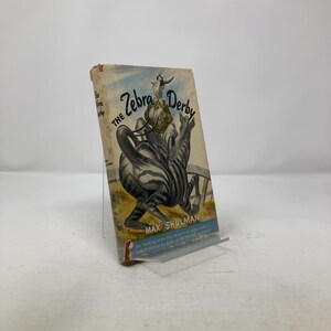 The Zebra Derby by Max Schulman HC First Edition Hardcover Very Good 1946 310962