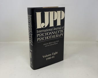 International Journal of Psychoanalytic Psychotherapy Volume 8 1980-1981 by Robert Langs HC First Edition Hardcover Very Good 1980 335420