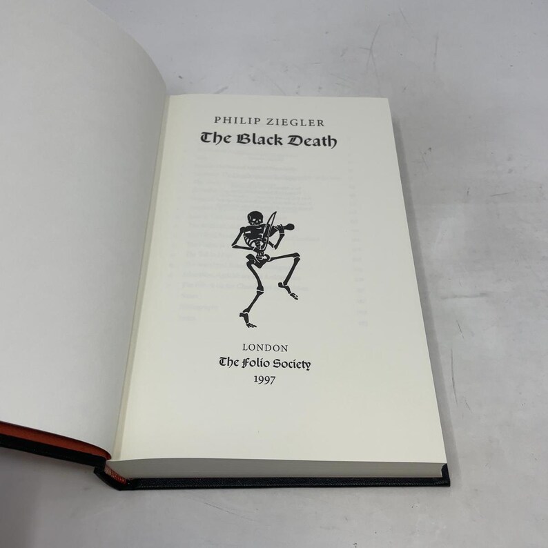 The Black Death door Philip Ziegler HC First Thus hardcover als nieuw 1997 406506 afbeelding 4