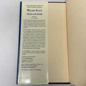 The Black Dwarf (The Edinburgh Edition of the Waverley Novels) by Walter Scott HC First Edition Hardcover Like New 1993 394084 image 3