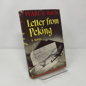 Carta desde Pekín por Pearl S. Buck HC Tapa dura Primera Primera Muy buena 1957 208518