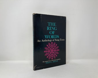 The Ring of Words door Philip L. Miller HC Hardcover 1e Eerste VG Zeer Goed 1963 123283