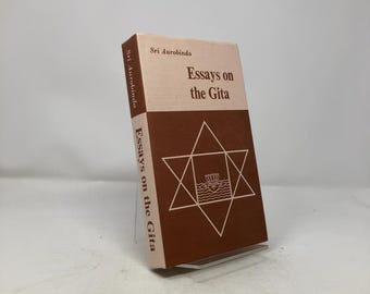 Ensayos sobre el Bhagavad Gita de Sri Aurobindo HC 2.ª edición Tapa dura como nueva 1976 333244