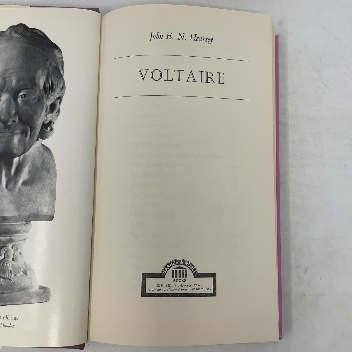 Voltaire by John Hearsey HC First Edition Hardcover Very Good 1976 ...