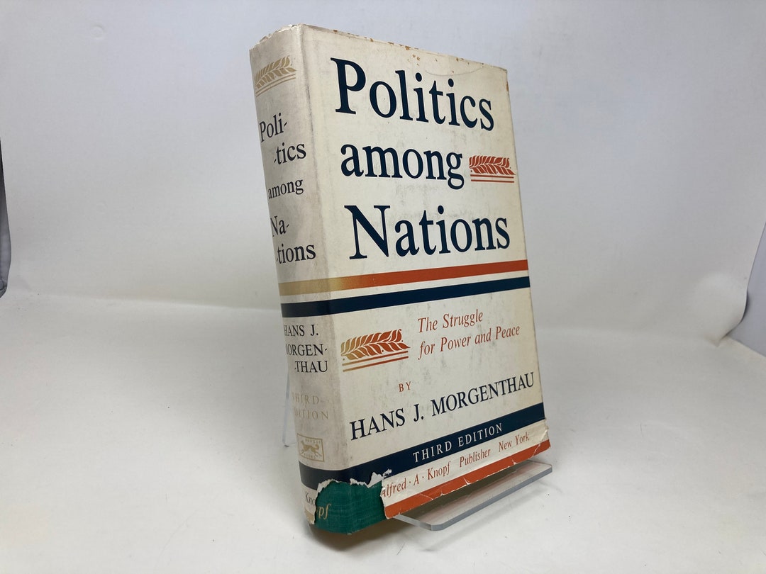 Morgenthau Politics Among Nations Politics Among Nations by Hans J. Morgenthau Hardcover HC Third 3rd