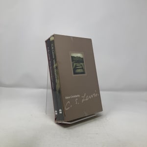 Cristianismo puro/Cartas del diablo a su sobrino (2 volúmenes) de C.S. Lewis HC First This Tapa dura como nueva 2001 313402