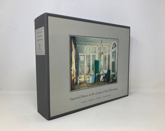 Kaiserliche Paläste in der Umgebung von St. Petersburg 4 Vol. von Ivan Petrovich Sautov HK Hardcover 1st First LN Wie Neu 1997 153026