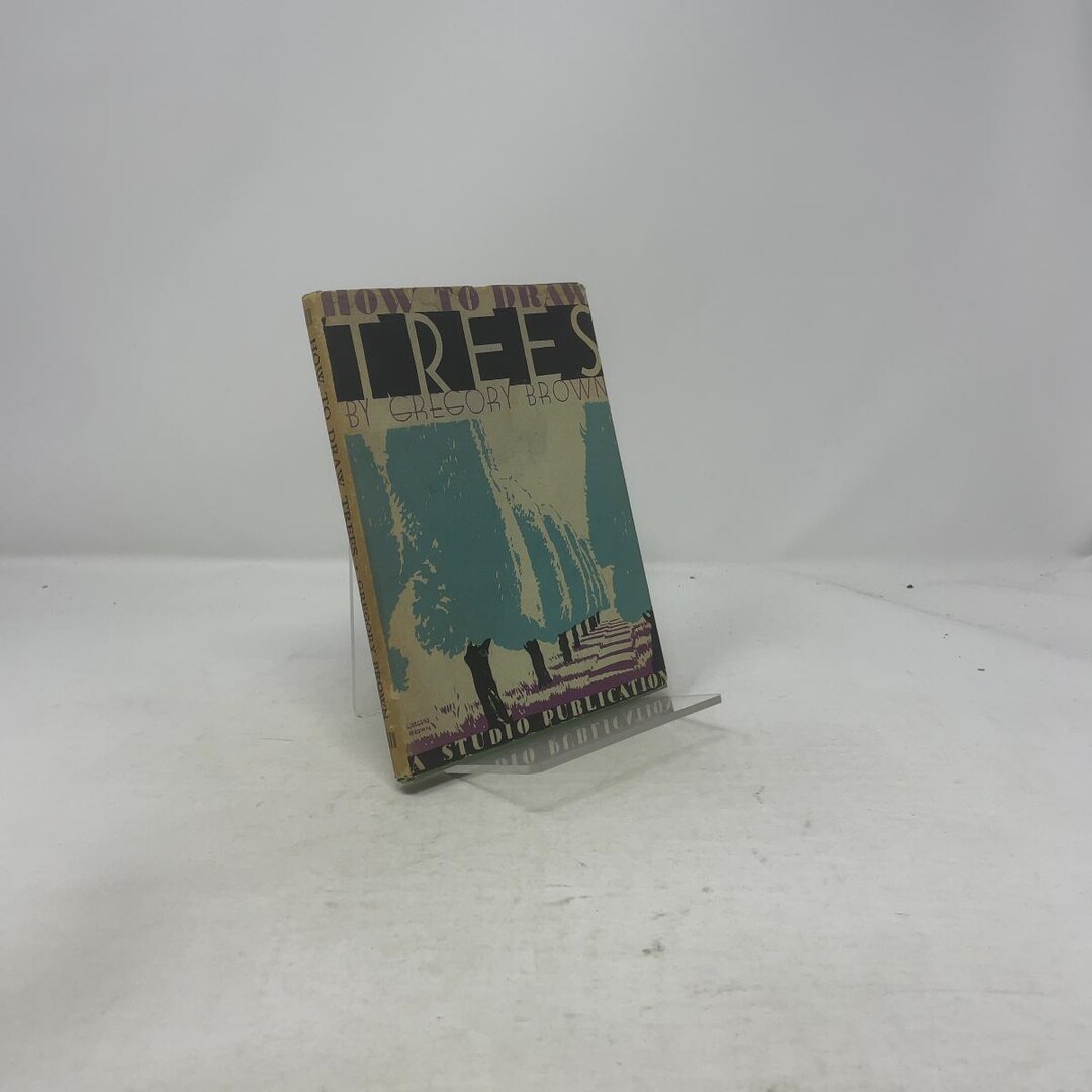 How to Draw Trees by Gregory Brown HC First Edition Hardcover Very Good ...