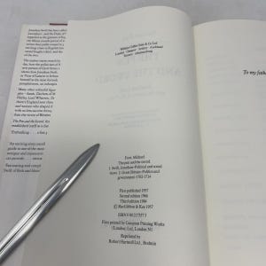 Pen and the Sword, Jonathan Swift and the Power of the Press by Michael Foot HC 3rd Edition Hardcover Like New 1984 369670 image 5