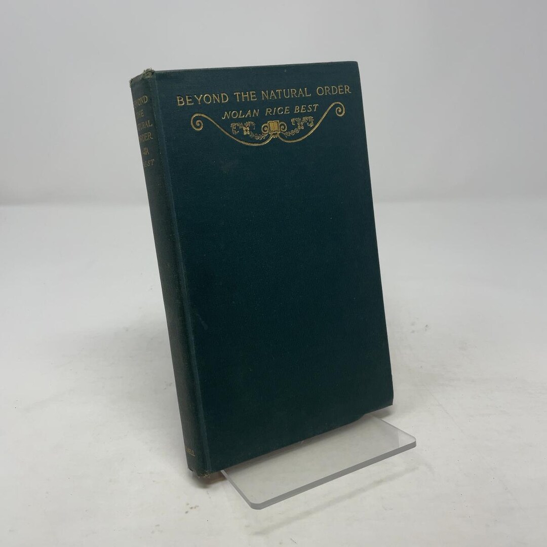 Nolyn Rice Beyond the Natural Order by Nolan Rice Best HC First Edition Hardcover ...