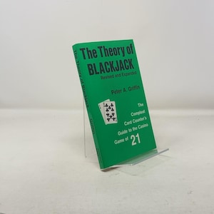 The Theory of Blackjack by Peter A. Griffin PB 4th Edition Paperback Like New 1988 306242 image 1