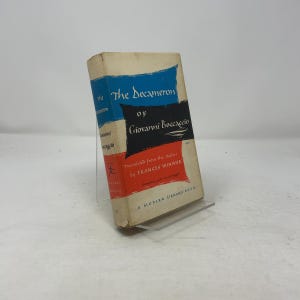 Il Decameron di Giovanni Boccaccio di Giovanni Boccaccio, Frances Winwar HC Prima edizione Copertina rigida Ottimo 1955 364742