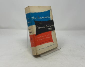 The Decameron of Giovanni Boccaccio by Giovanni Boccaccio, Frances Winwar HC First Thus Hardcover Very Good 1955 364742