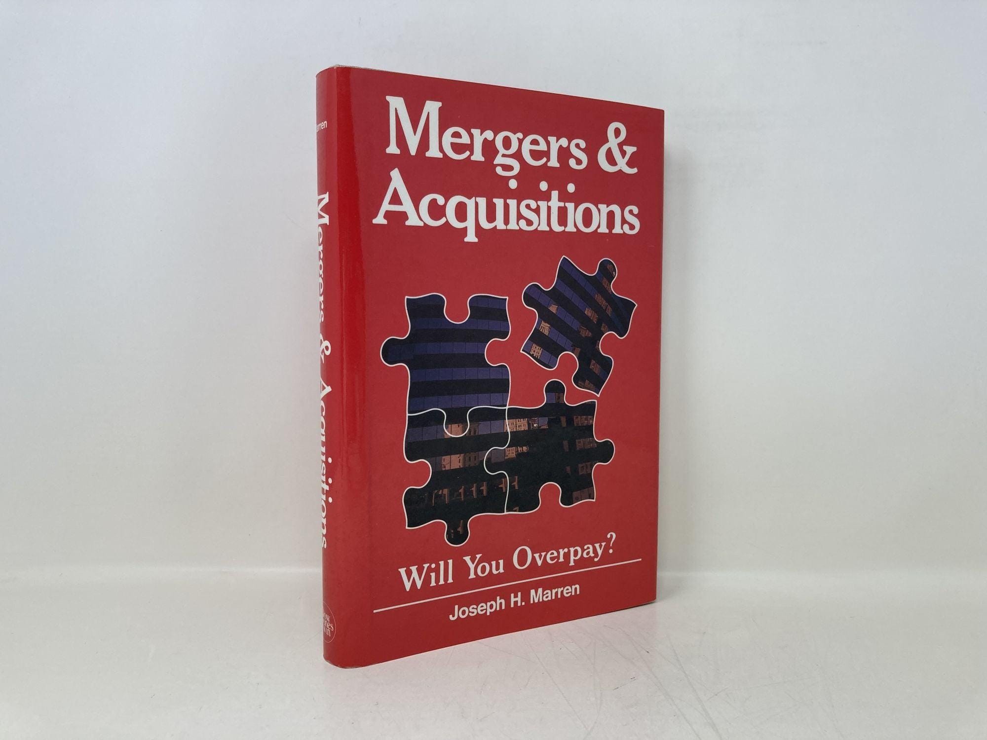 合併と買収 ジョセフ・H・マレン著 HCハードカバー 新品同様 1985
