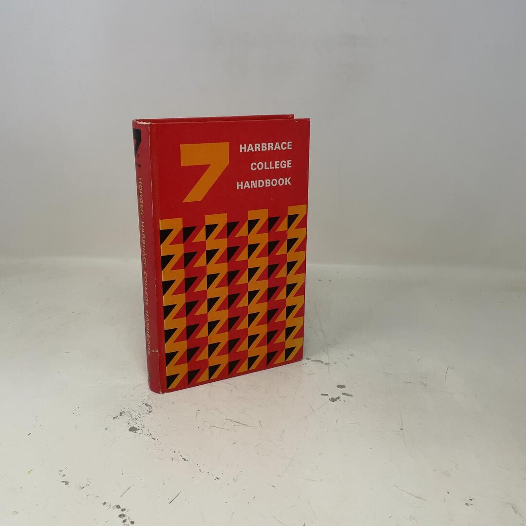 Harbrace College Handbook by John C. Hodges HC First Thus Hardcover ...