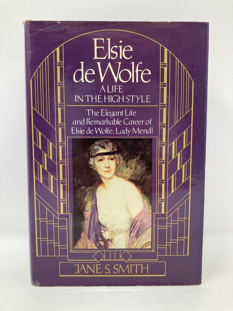 Elsie de Wolfe by Jane S. Smith HC Hardcover 1st First VG Very Good 1982 105448 image 5