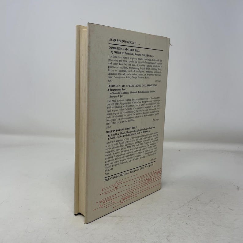 Programmazione di sistemi informatici in tempo reale di James Martin HC Prima edizione Copertina rigida Molto buono 1965 349804 immagine 12