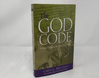 The God Code by Gregg Braden HC First Edition Hardcover Like New 2004 325286