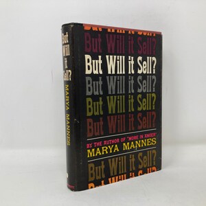 しかし、売れるだろうか？ メアリー・マンネス著 HC 初版 1 位 非常に良い 1964