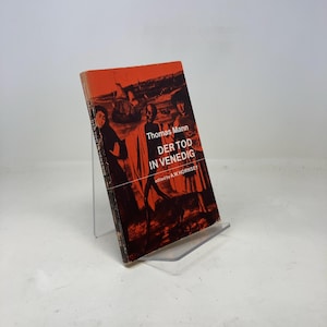Der Tod in Venedig by A.W. Hornsey PB First Thus Paperback Very Good 1969 309137