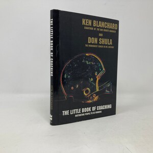 The Little Book of Coaching by Don Shula Signed HC Hardcover 1st First LN 2001