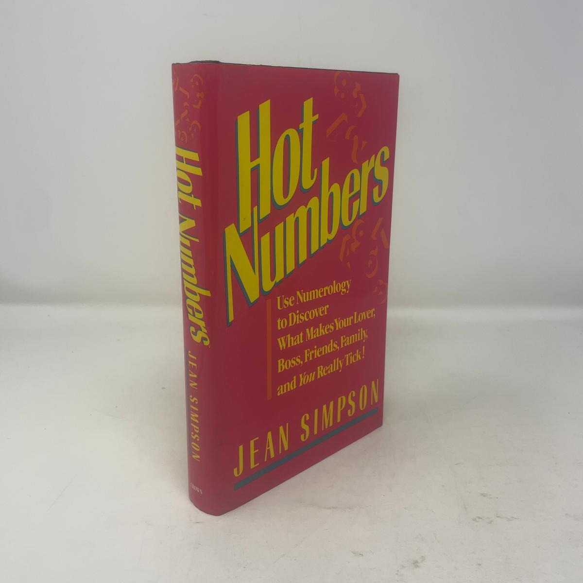 Hot Numbers by Jean Simpson HC First Edition Hardcover Very Good 1986 312654