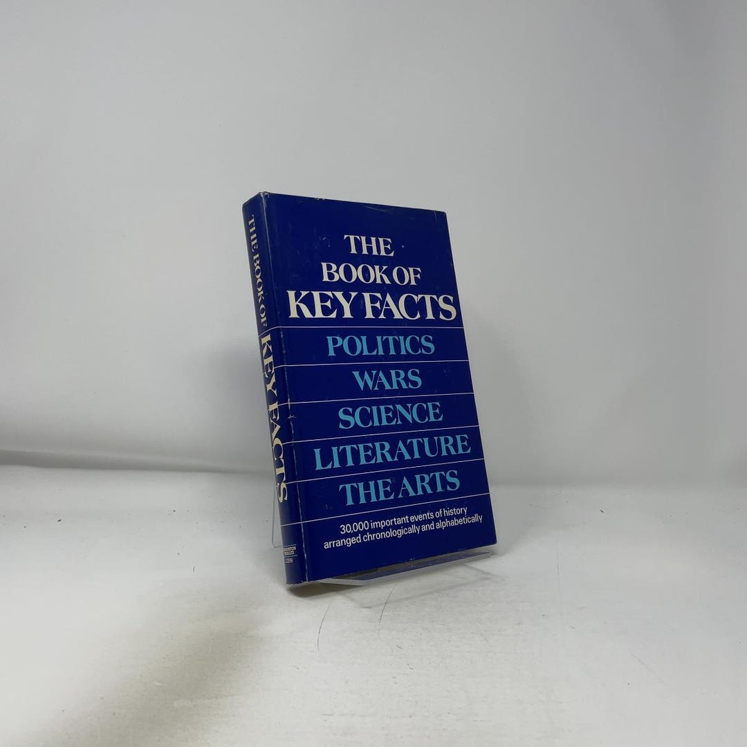 The Book of Key Facts by Queensbury Group HC First Edition Hardcover ...