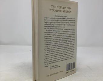 The New Revised Standard Version Bible by Oxford University Press HC First Edition Hardcover Very Good 1989 336692