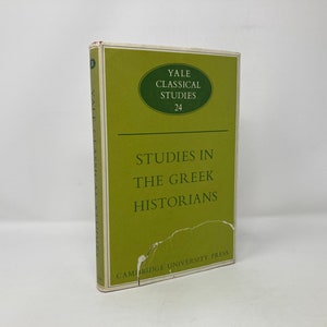 Studies in the Greek Historians by Donald Kagan HC Hardcover 1st First VG Very Good 1975  118757