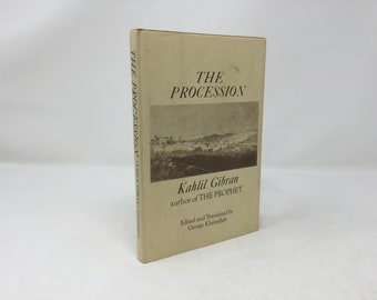 The Procession by Kahlil Gibran HC Hardcover 1958 LN Like New