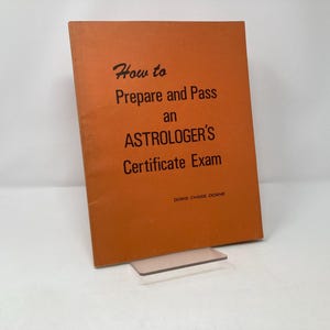 Wie man eine Astrologen-Zertifikatsprüfung vorbereitet und besteht von Doris Chase Doane PB Taschenbuch Erster 1.Sehr gut 1973 207712