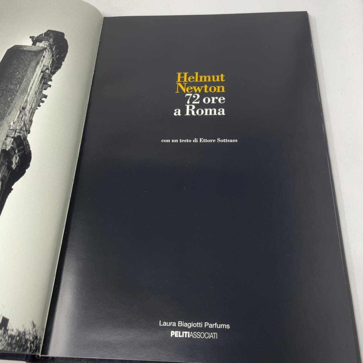 72 ore a Roma (Italian Edition) by Helmut Newton HC First Edition