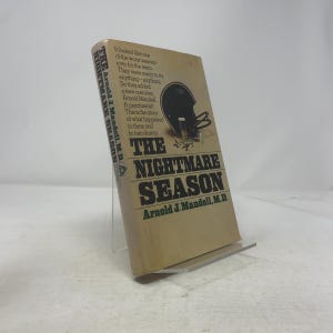 The Nightmare Season by Arnold J. Mandell HC First Edition Hardcover Very Good 1976 336648