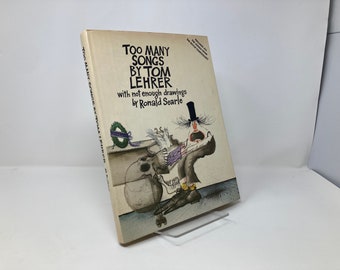 Too Many Songs by Tom Lehrer HC Hardcover 1st First VG Very Good 1981  137340