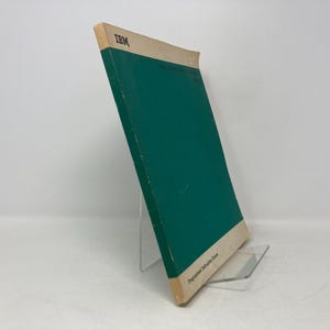 Basic Computer Systems Principles Vol. 1 by IBM PB Paperback First 1st Very Good 1964 202547