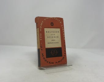 バートランド・ラッセル著『宗教と科学』HC First That ハードカバー 非常に良い 1949 360914