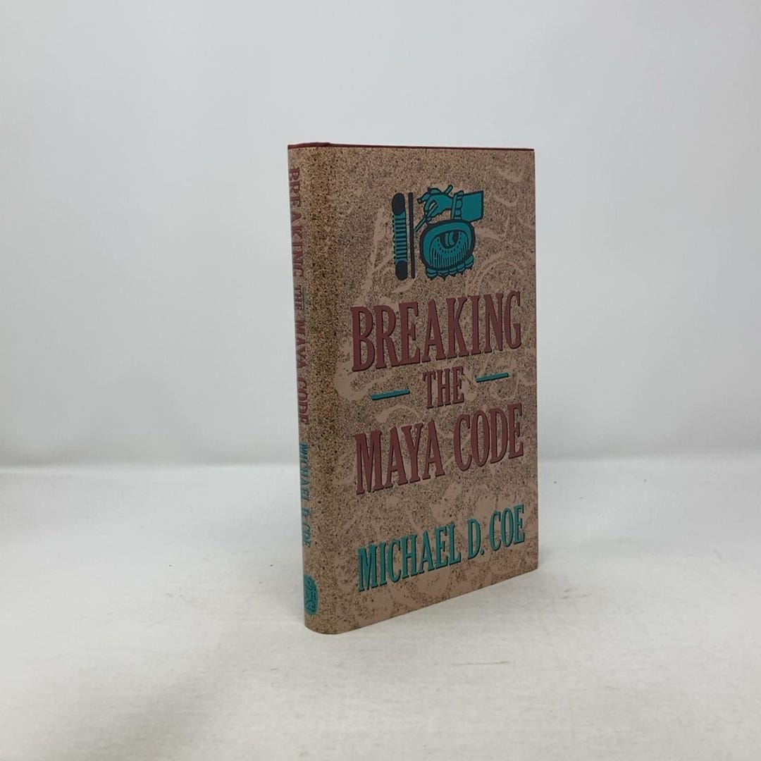 Breaking Maya Code Breaking the Maya Code by Michael D. Coe HC First Edition Hardcover ...